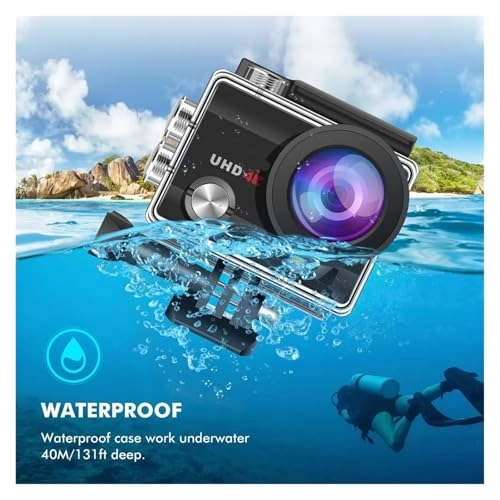 Action Camera - 128G 4K 60FPS