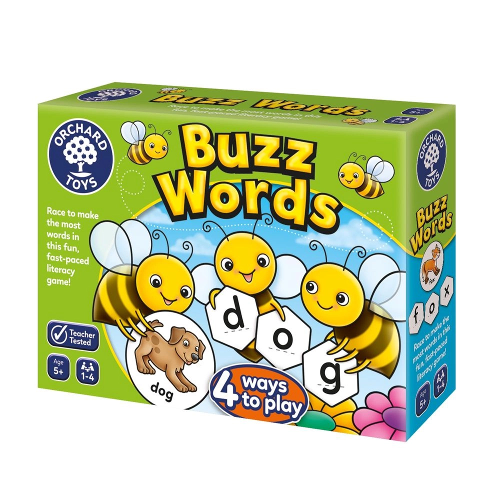 Orchard Toys Buzz Words Spelling Game - Suitable for 5 years and above