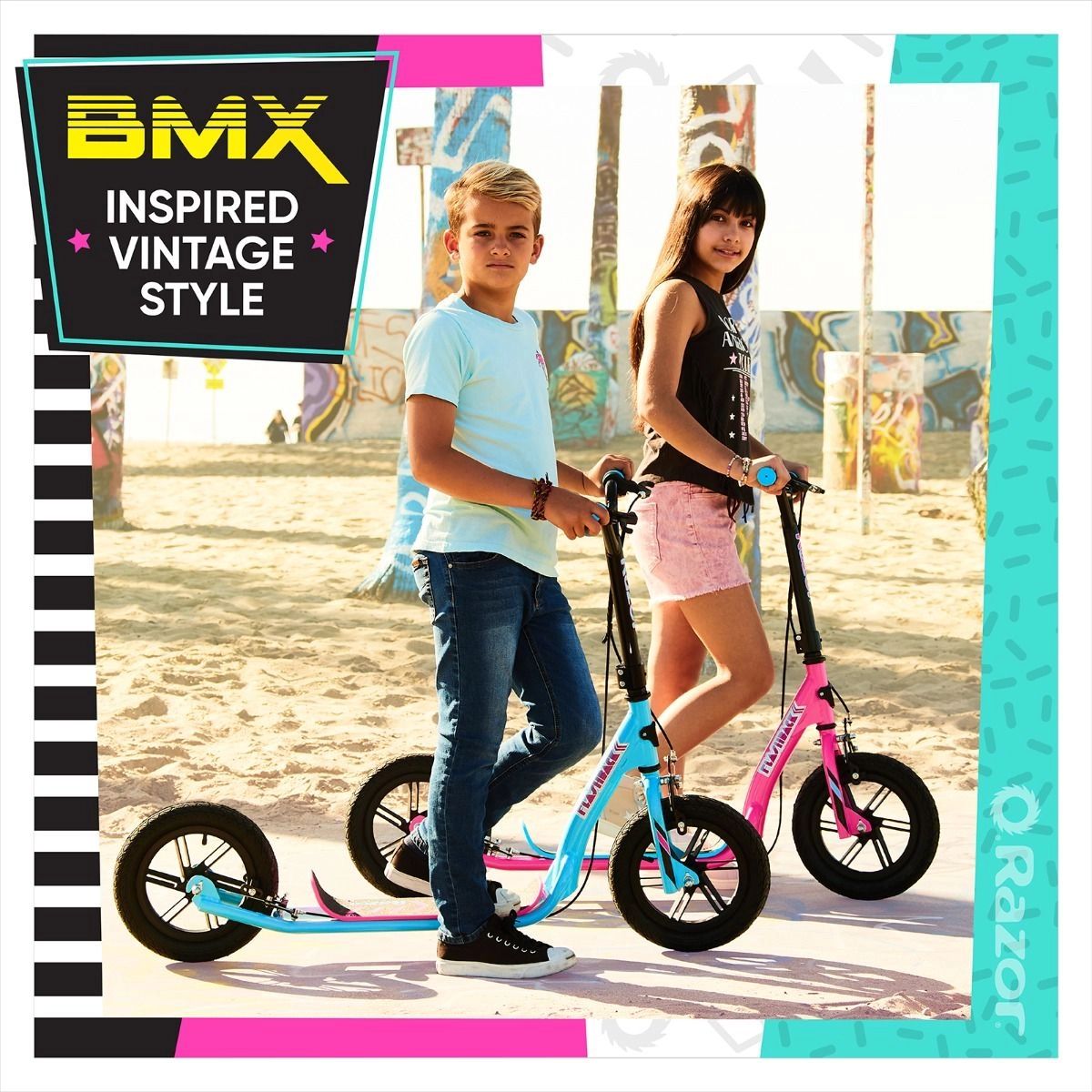 Flashback 2-Wheel Kick Scooter – 305mm