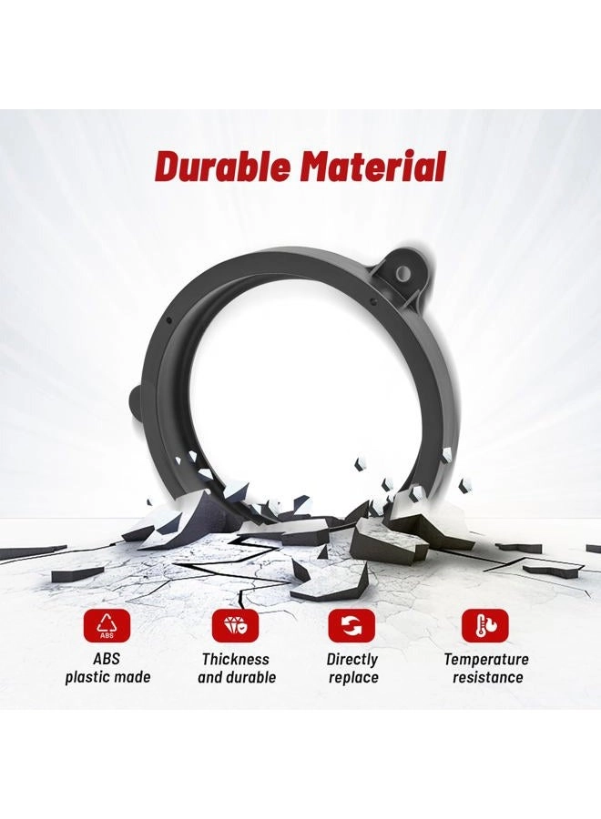 Speaker Adapter Spacers - 6.5 inch + Speaker Wire Harness