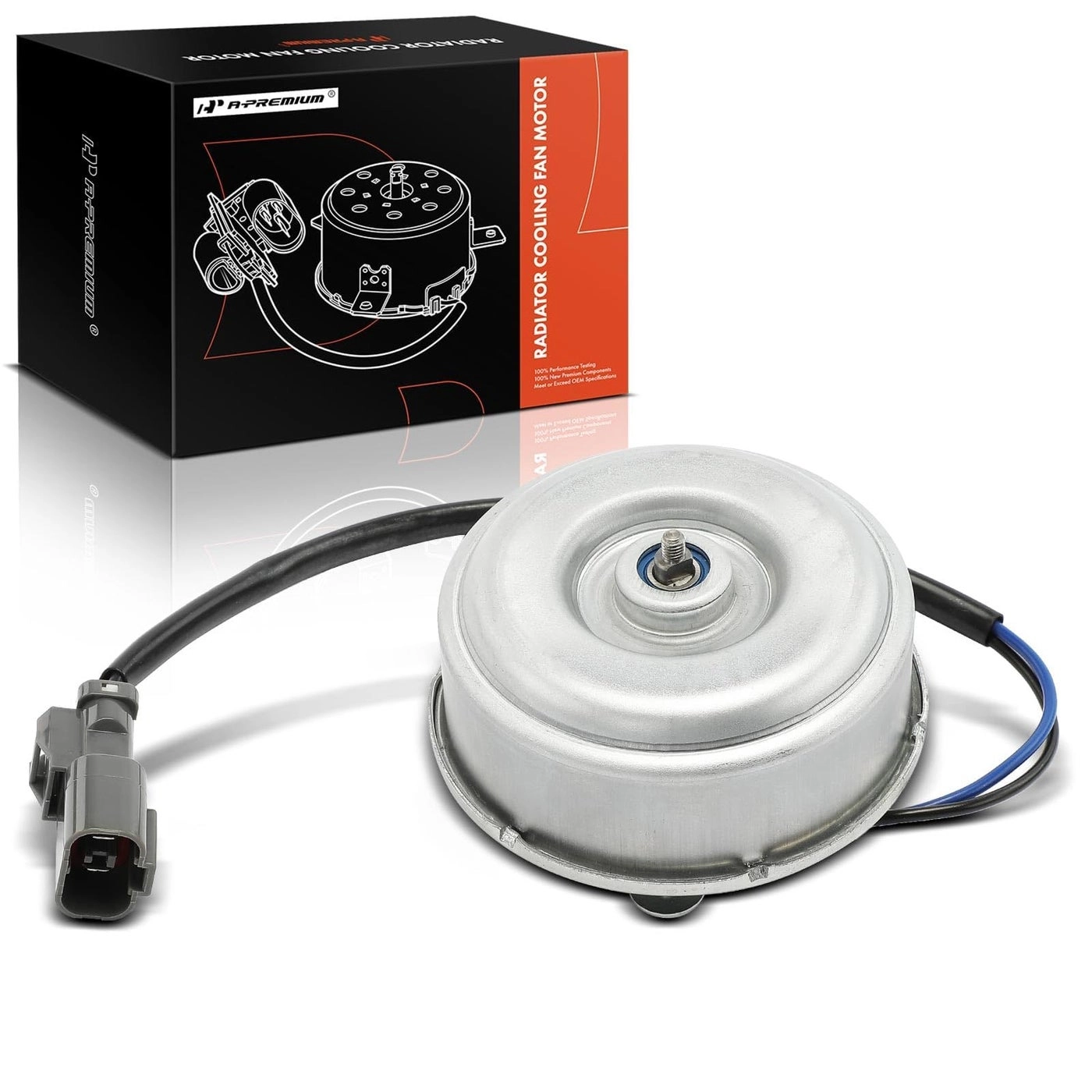 A-Premium AC Condenser Fan Motor - Acura MDX 20012006 V6 35L TL 20042008 V6 32L TL 20072008 V6 35L Honda Accord 20032007 V6 30L Odyssey 19992004 V6 35L Pilot 20032008 V6 35L