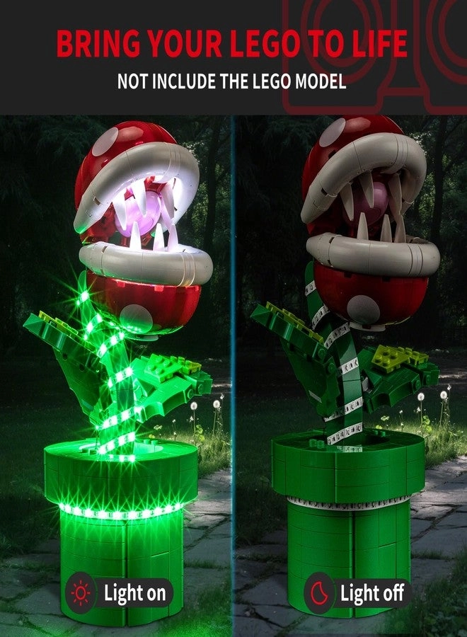Led Lighting Kit for Lego-71426 Piranha Plant - Super Mario