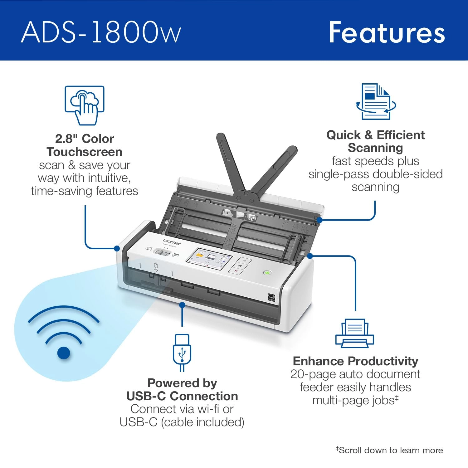 ADS-1800W - USB