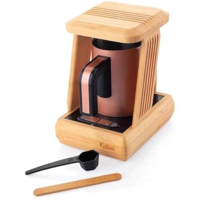 Turkish Coffee Maker - Electric Pot Portable 6 Cups