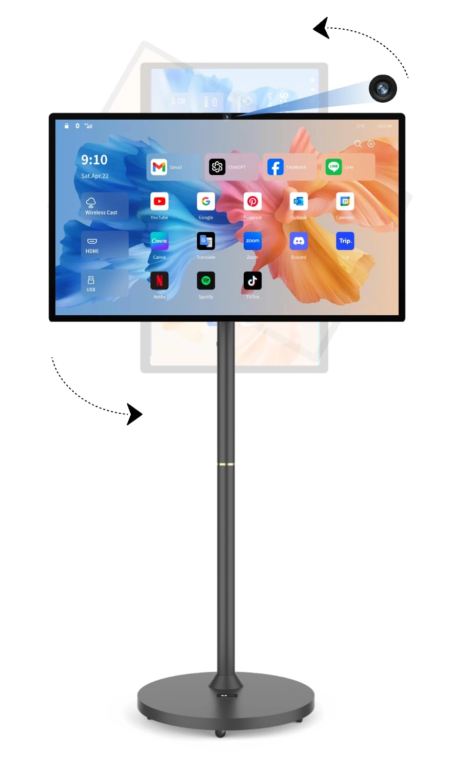 BFSign Portable TV Smart Monitor - 1920 x 1080 32 inch