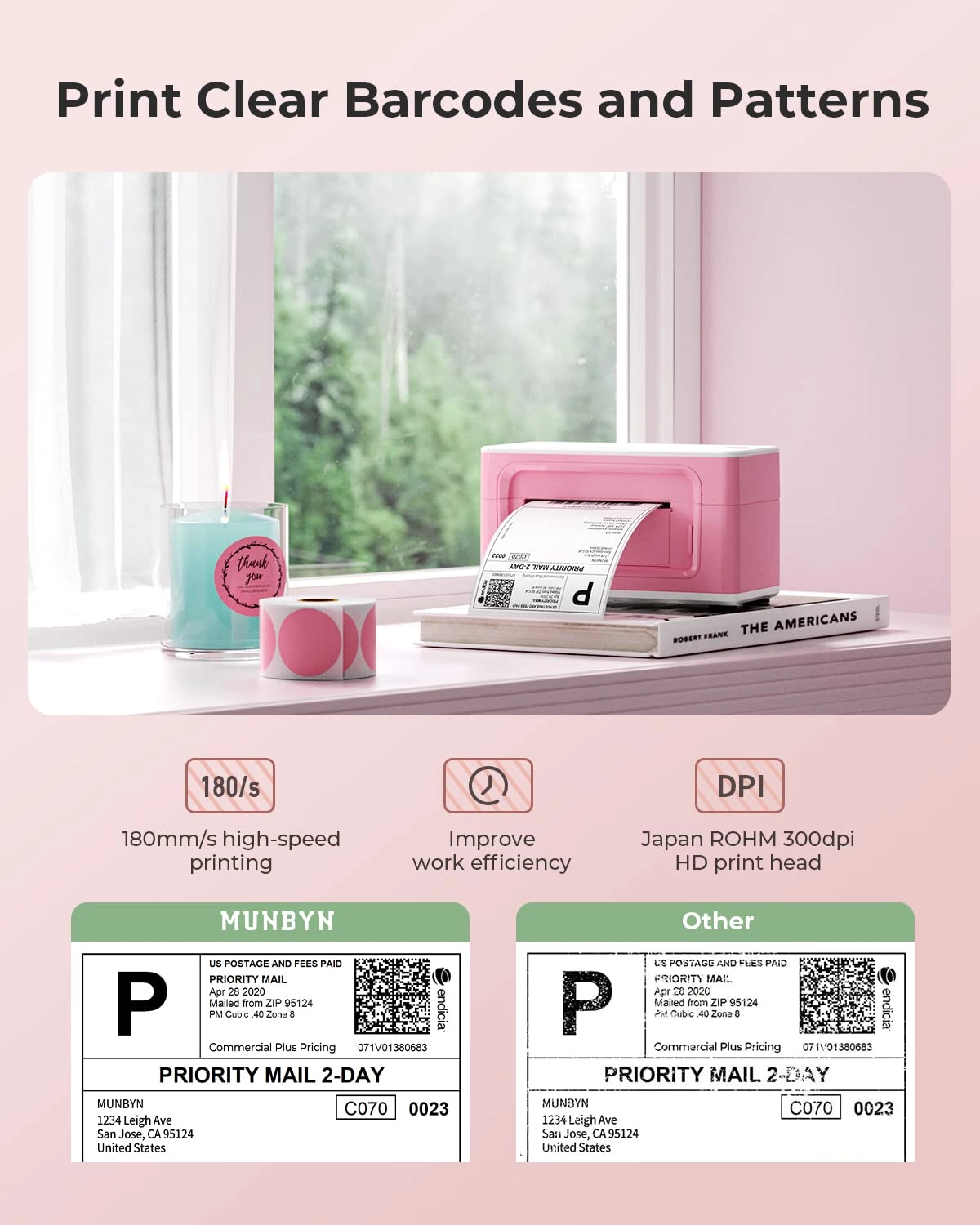 941B - direct thermal 4.3" (40-104mm)