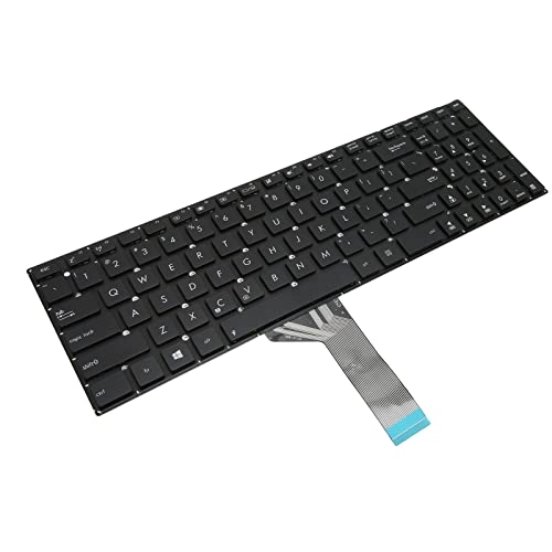 Laptop Replacement Keyboard - 102 Keys Aluminum Alloy
