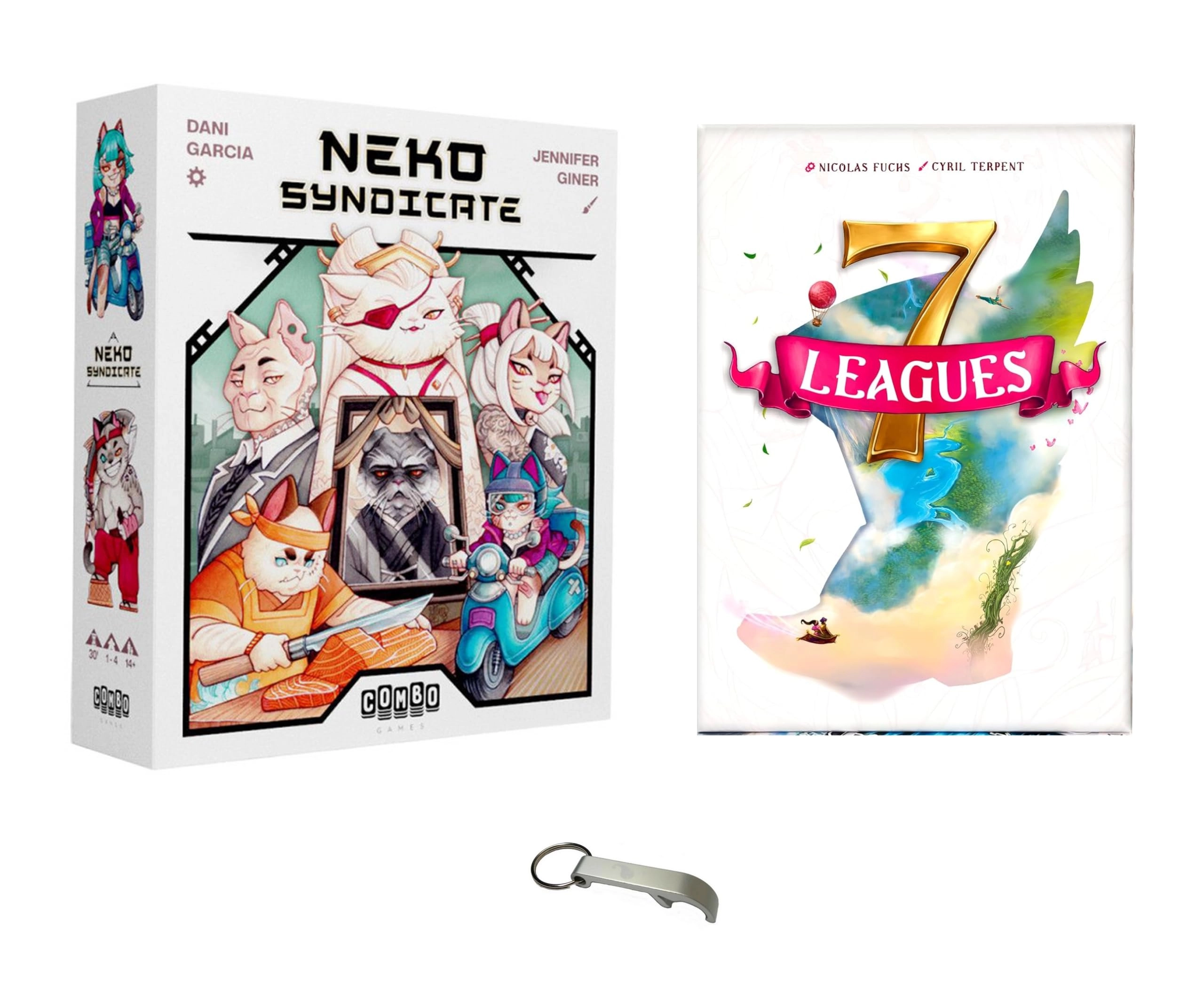 Blumie Shop Neko Syndicate + 7 Leagues + Bottle Opener (French)