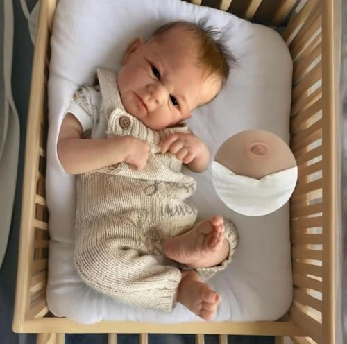 Elijah Reborn Baby Doll - 17 inch Vinyl Ages 3+