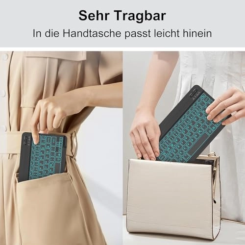 Wireless Bluetooth Keyboard - DE Wireless