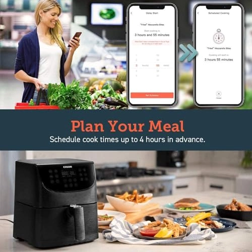 Smart Air Fryer CS158-AF-BLK