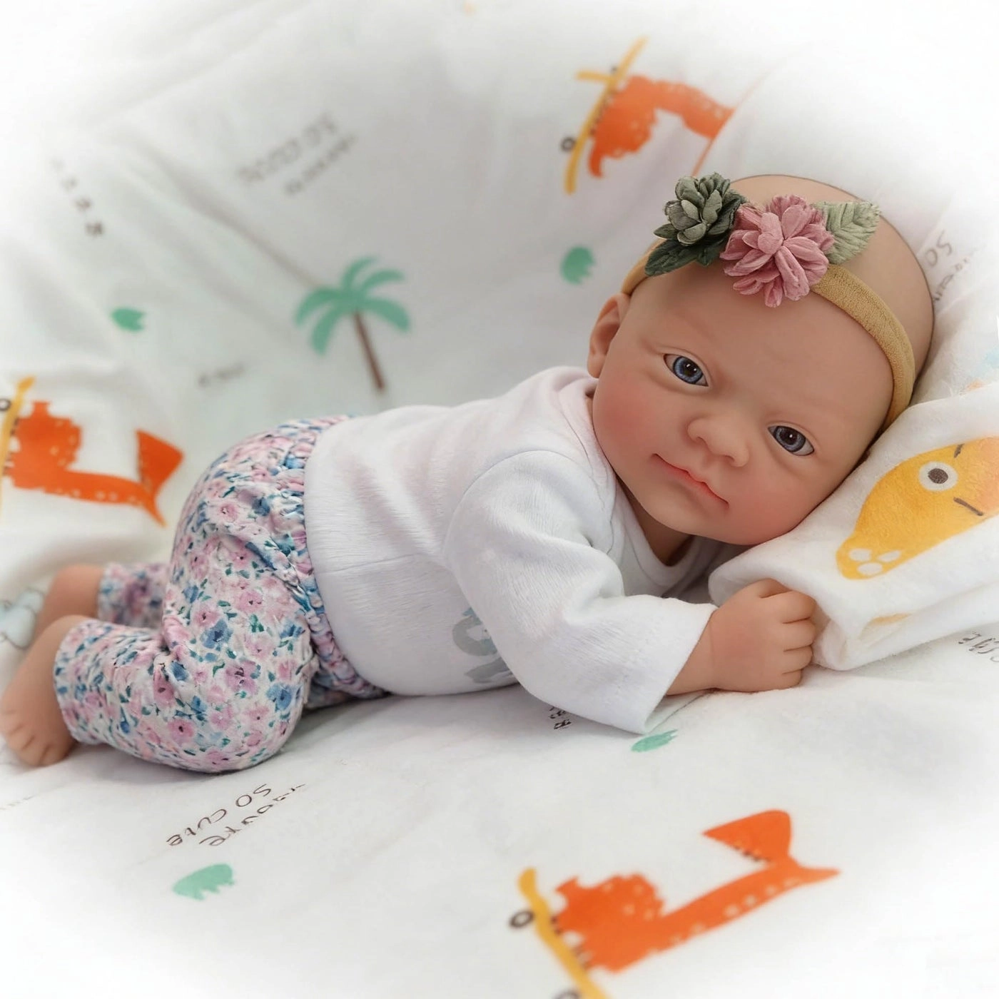 Reborn Baby Doll - 12" Silicone Boy Ages 3+