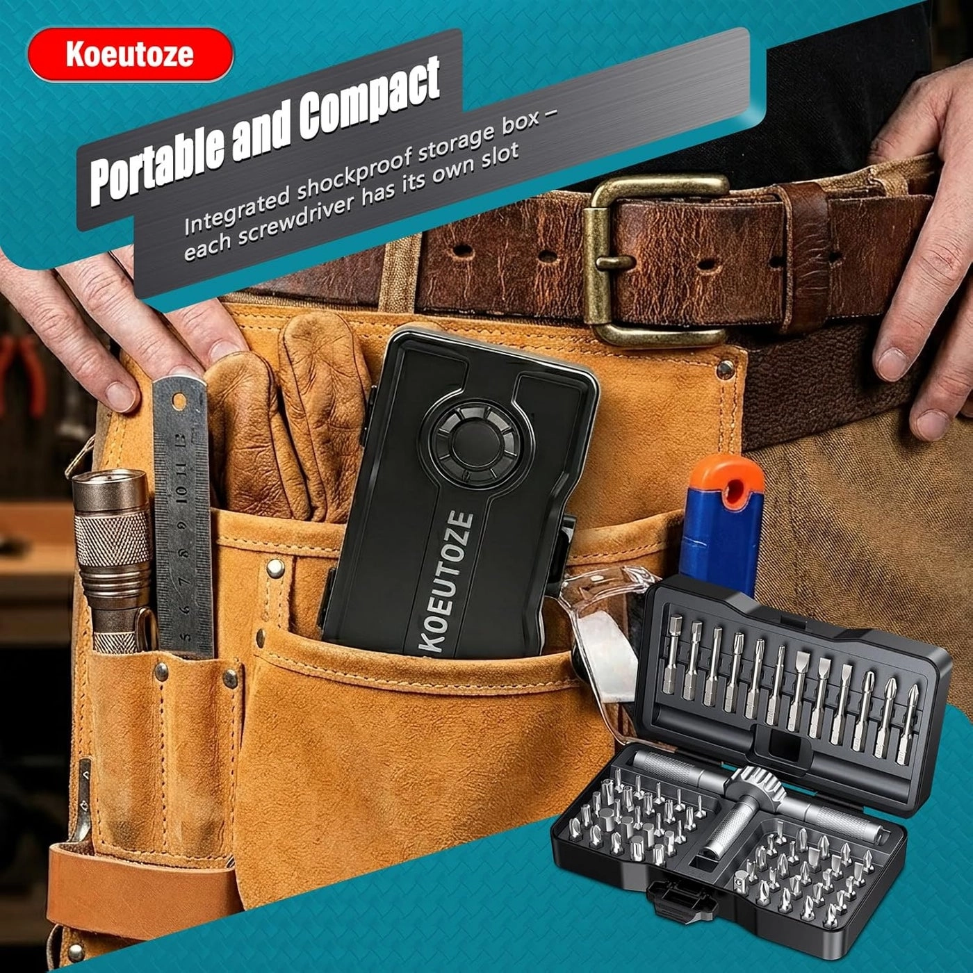 Ratchet Screwdriver Set - 66-in-1