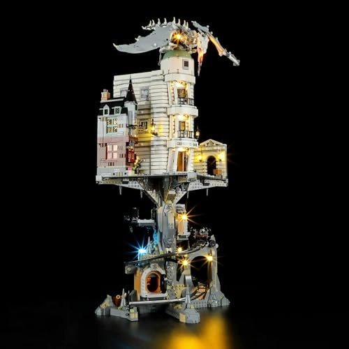 Light for LEGO 76417 Gringotts Wizarding Bank - Plastic 1 less than 5V