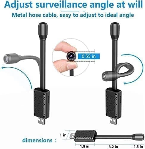 Flexi Neck USB Camera 1080p MicroSD