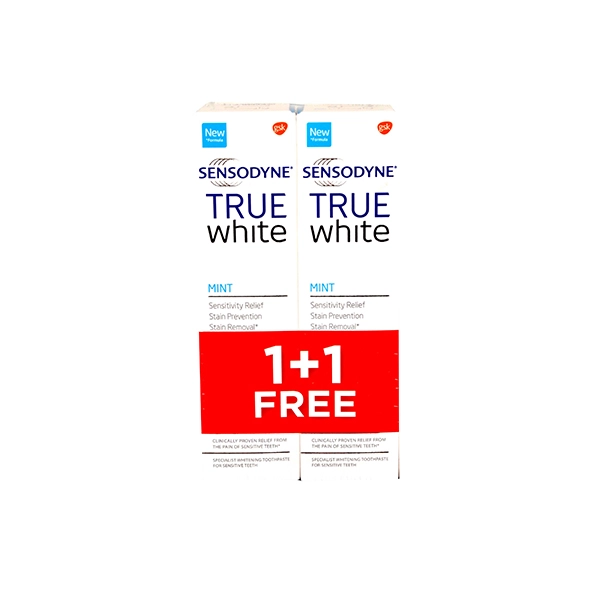 True White Toothpaste 2 x 75ml