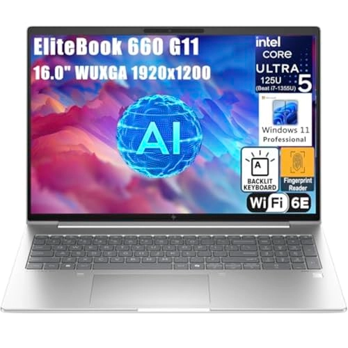 (Renewed) EliteBook 660 G11 - 16'' Core Ultra 5-135U 16GB DDR5 512GB SSD