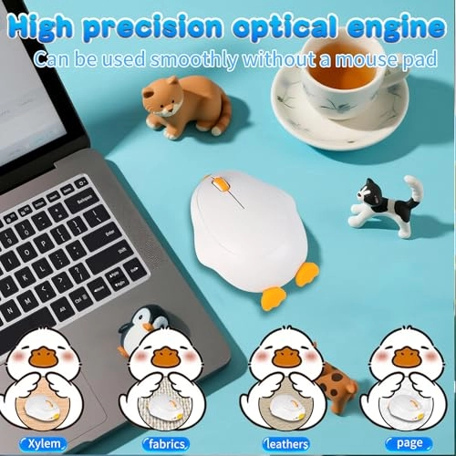 Cute Penguin Bluetooth Wireless Mouse - USB