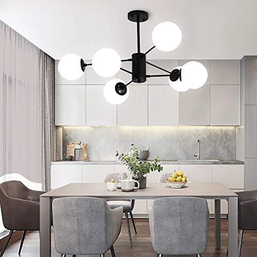 Sputnik chandelier - E27 6 heads