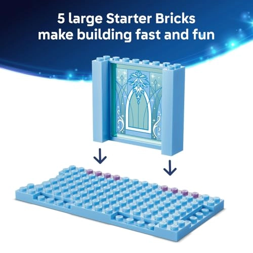 Disney Frozen Elsa's Ice Castle & Snow Ride Adventure (43281)