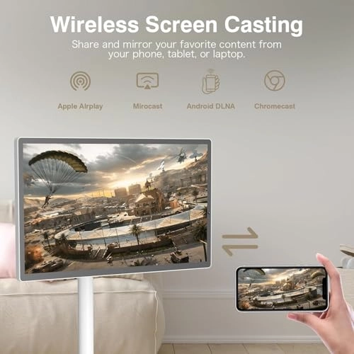 Rolling Smart TV - 1920 X 1080 24 Inch