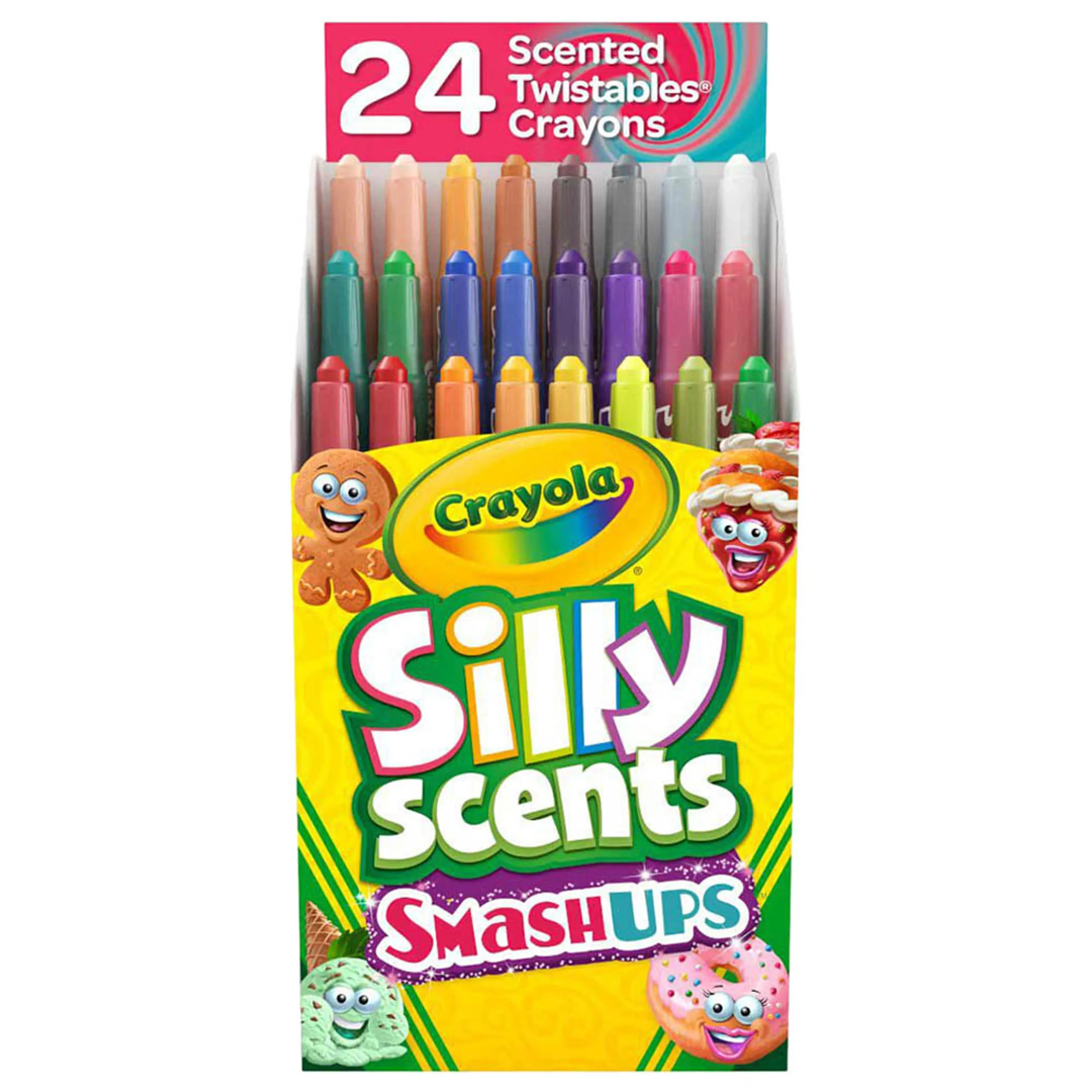 Crayola Twistables Scented Smashups - 24pcs