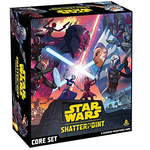Atomic Mass Games Star Wars Shatterpoint Core Set - Tabletop Miniatures Strategy Game