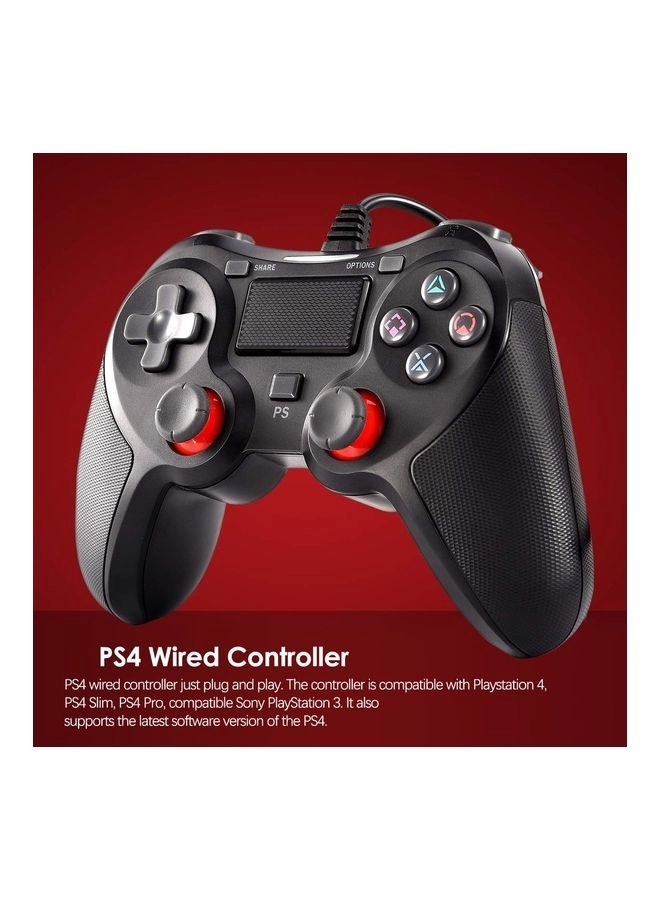 Compact Wired Controller (PS4) Camo Green