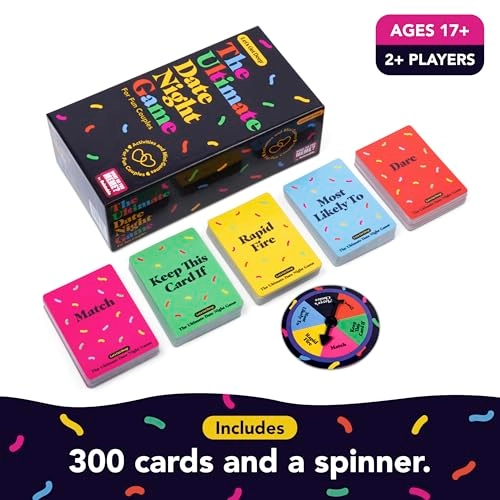Ultimate Date Night Game - 300 cards 17 years and up English