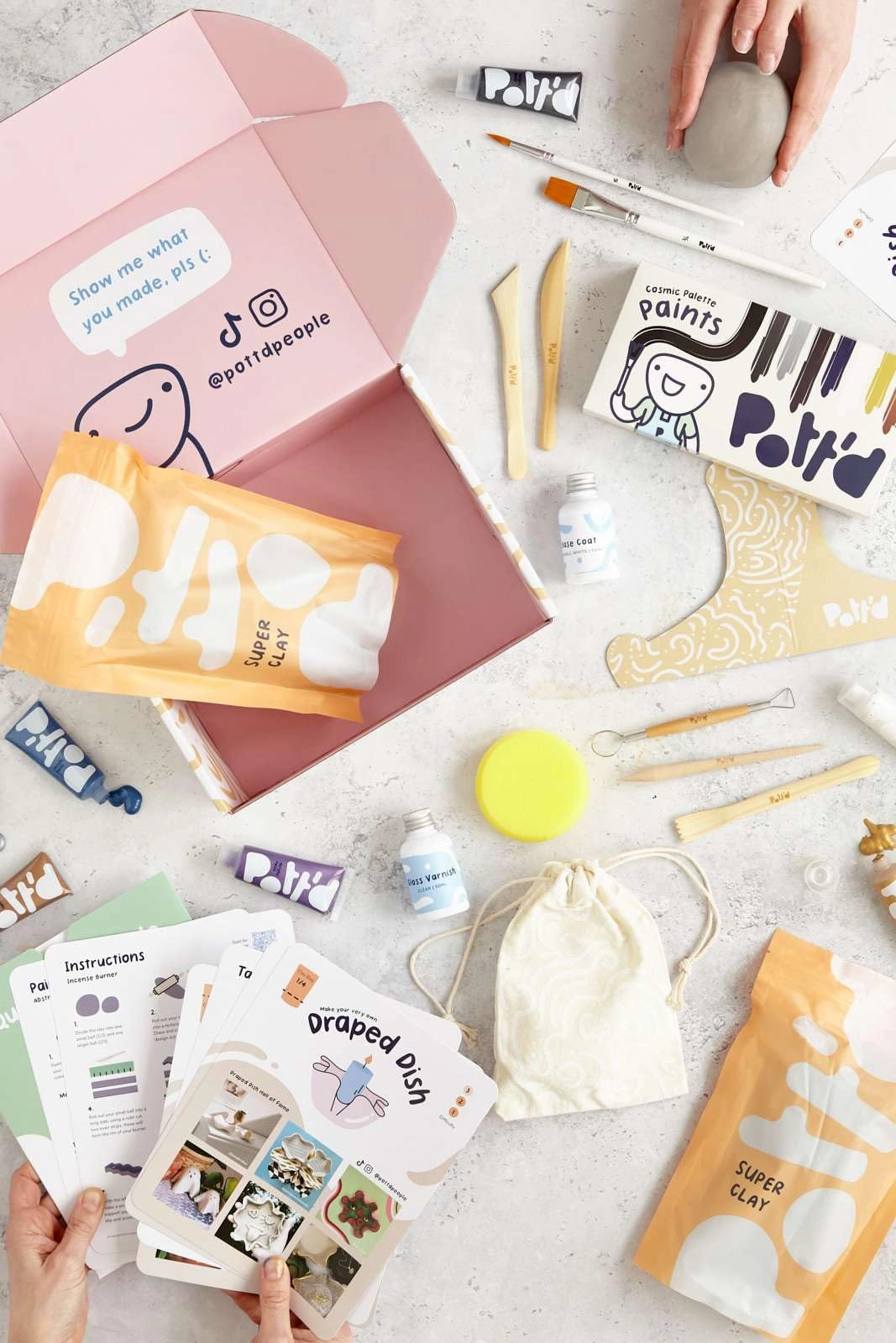 Pottery Kit - Clay 1 Kg