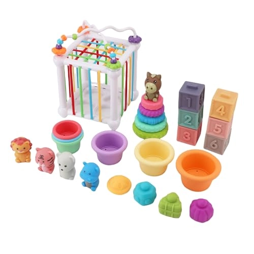 Soft Stacking Building Blocks - Water Play 6 Colors