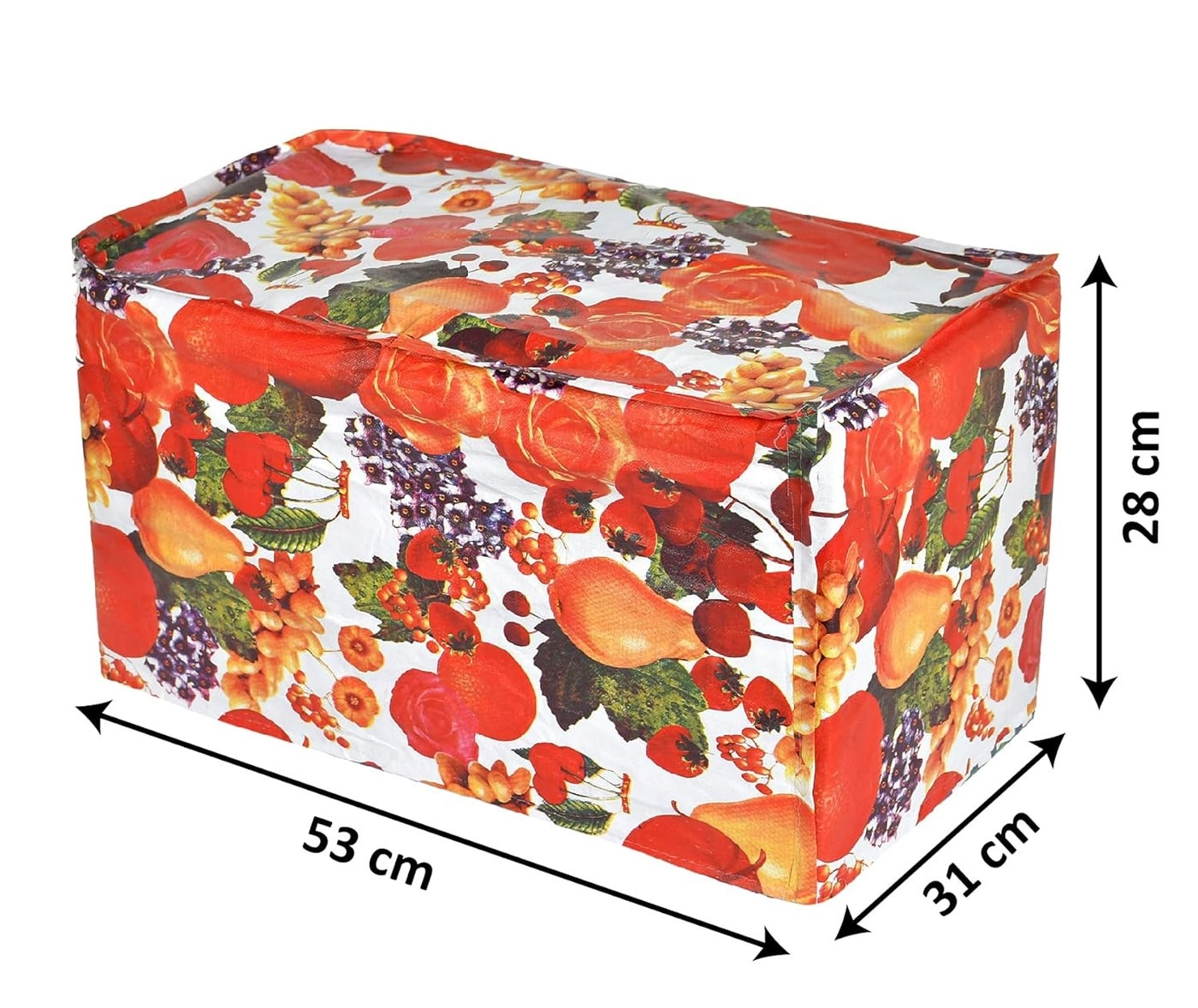 Mixer Grinder Cover - Dot Printed PVC Blue White