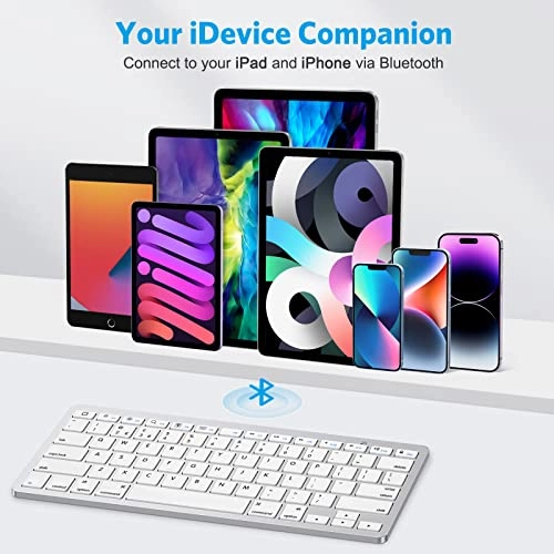 KB-APWhite - QWERTY Wireless