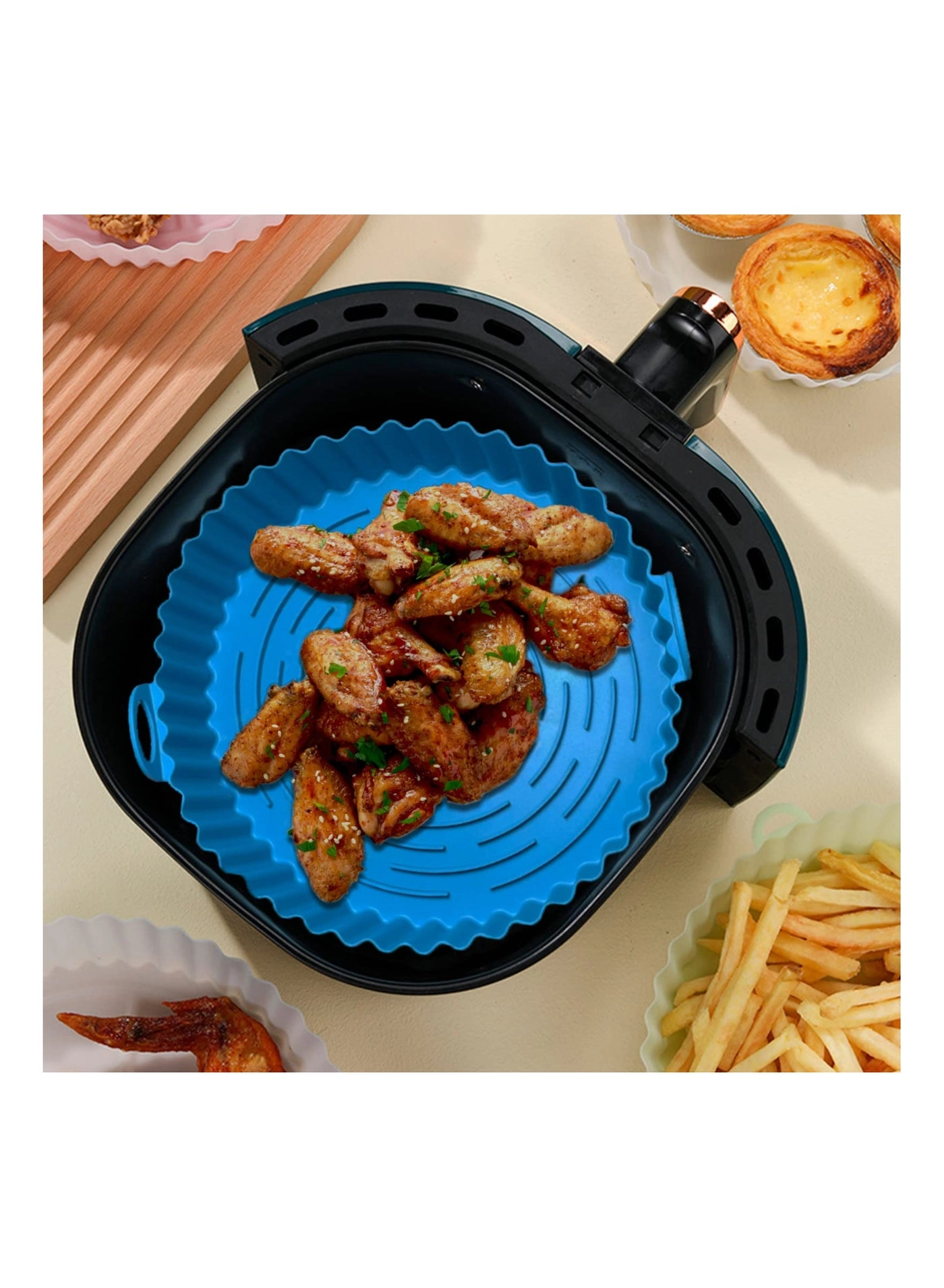 Silicone Air Fryer Liners - Silicone 2 piece(s)