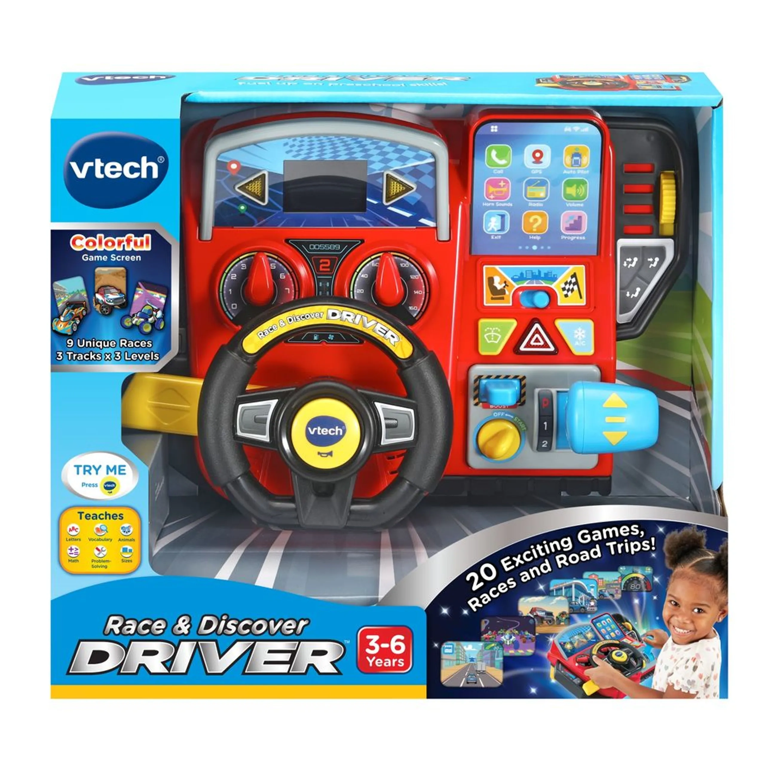 Race & Discover Driver - 3 years to 6 years