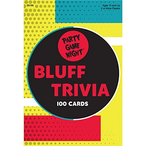 Party Game Night: Bluff Trivia - English Ages 12 and up