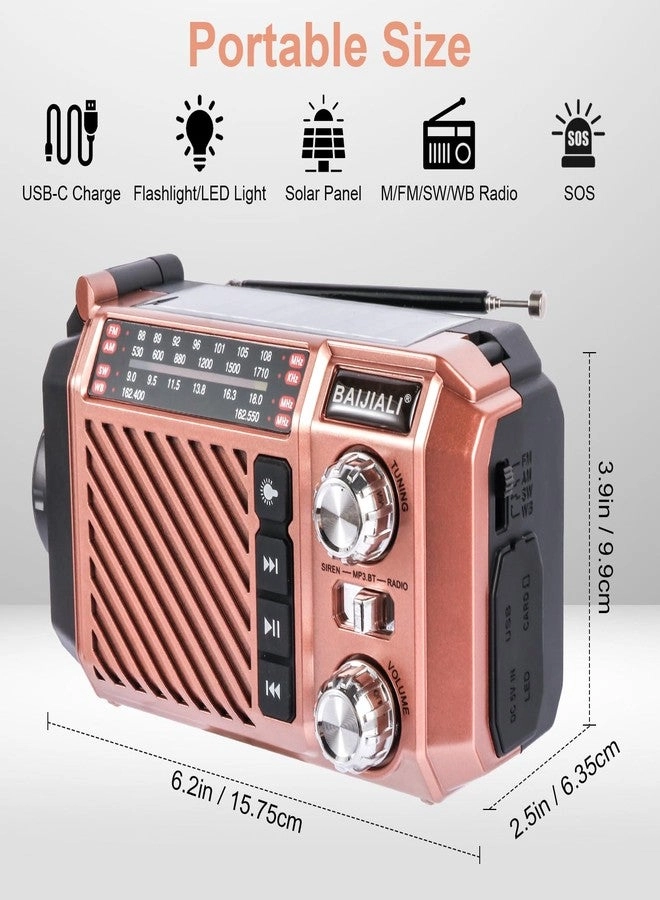 A380BTS - Emergency Hand Crank Radio