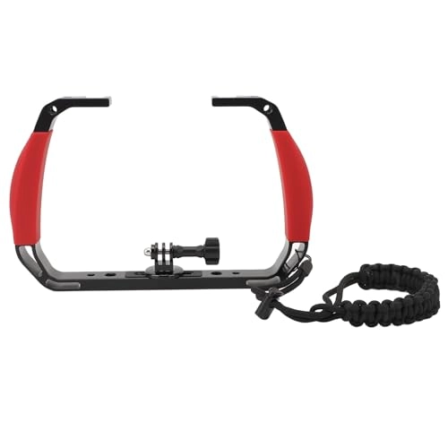 Underwater Diving Rig - Tray Mount Silicone Anti Slip 2 Cold Shoe