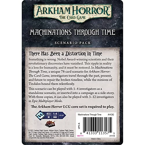 Arkham Horror The Card Game: Machinations Through Time