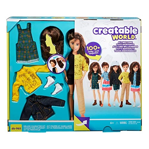 Creatable World Deluxe Character Kit - 6 years and up (29.94 cm) (GKV46)