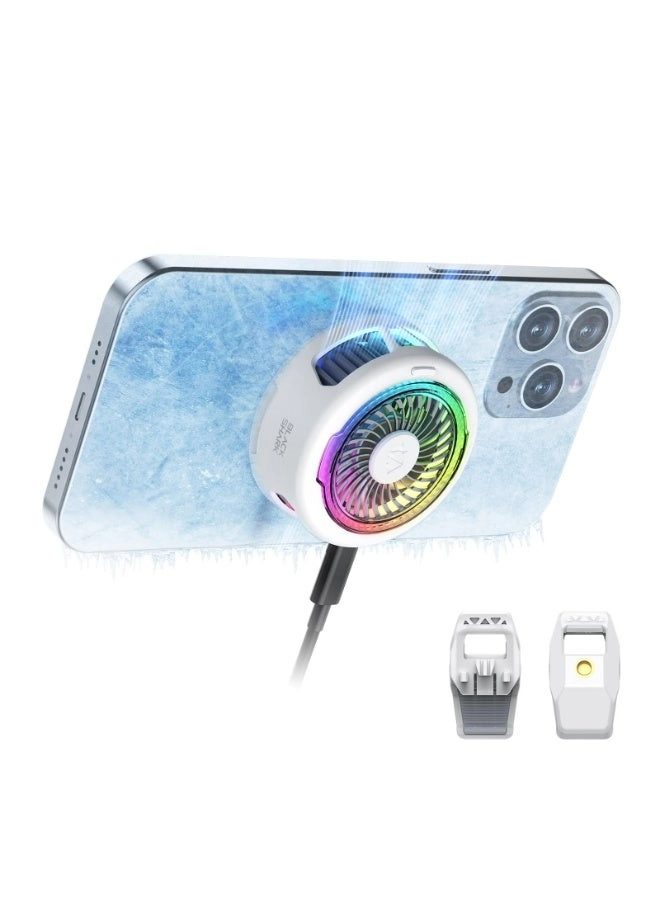FunCooler 5 NEO - Wired RGB Cooling Fan for 2.67-3.45in Phones