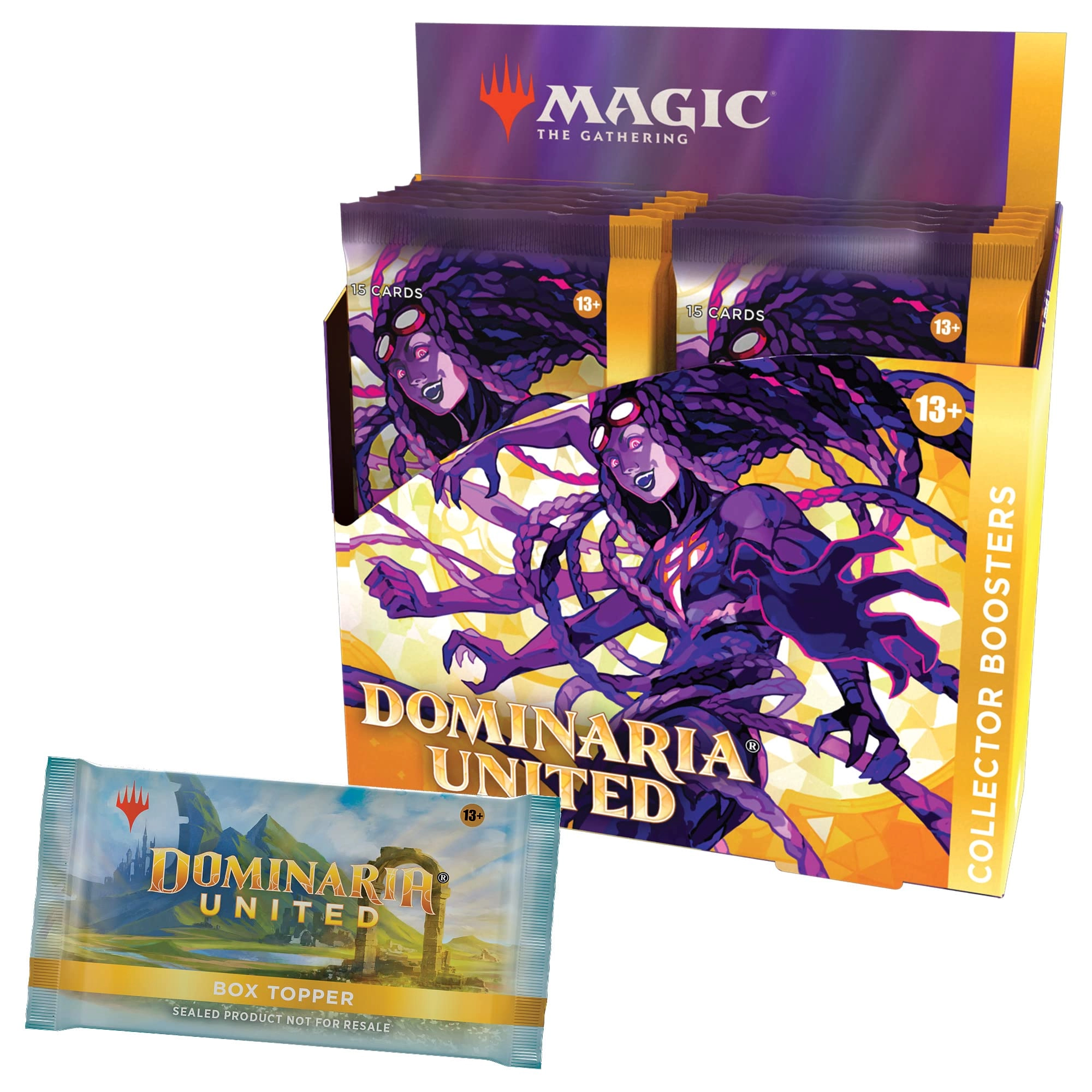 Wizards of the Coast Magic: The Gathering Dominaria United Collector Booster Box - 181 pcs