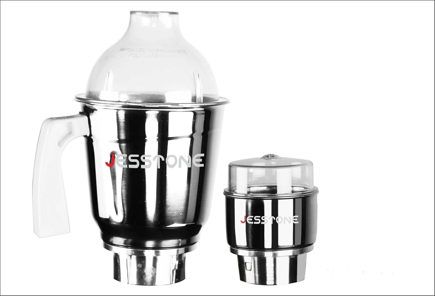 JESSTONE Stainless Steel Mixer Jar - 175 L + Mixer Jar Aluminum Base - 400ML