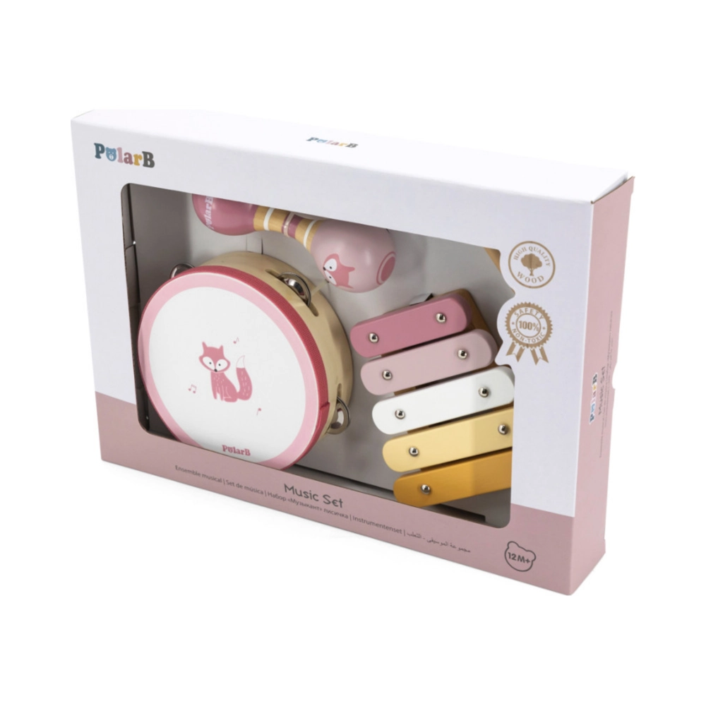 Bird Wooden Music Set - Suitable for 12 months and above