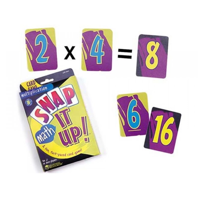 Snap It Up Multiplication - 9 to 10 yrs 90 pieces