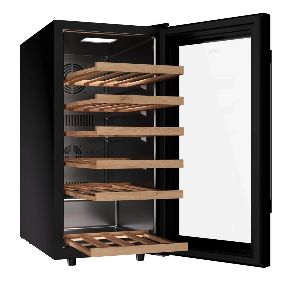 RVF 10032 - three independent temperature zones 28-bottle capacity