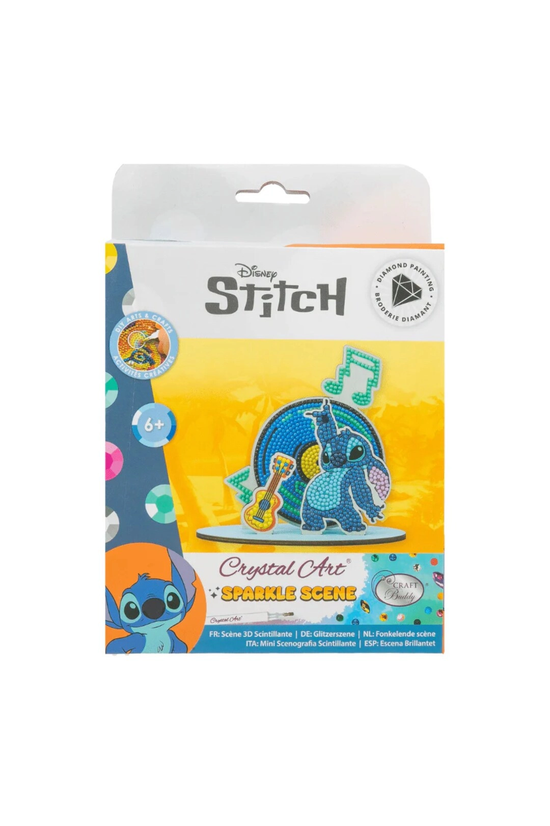 Crystal Art Sparkle Scene - 6+ years 3 pcs