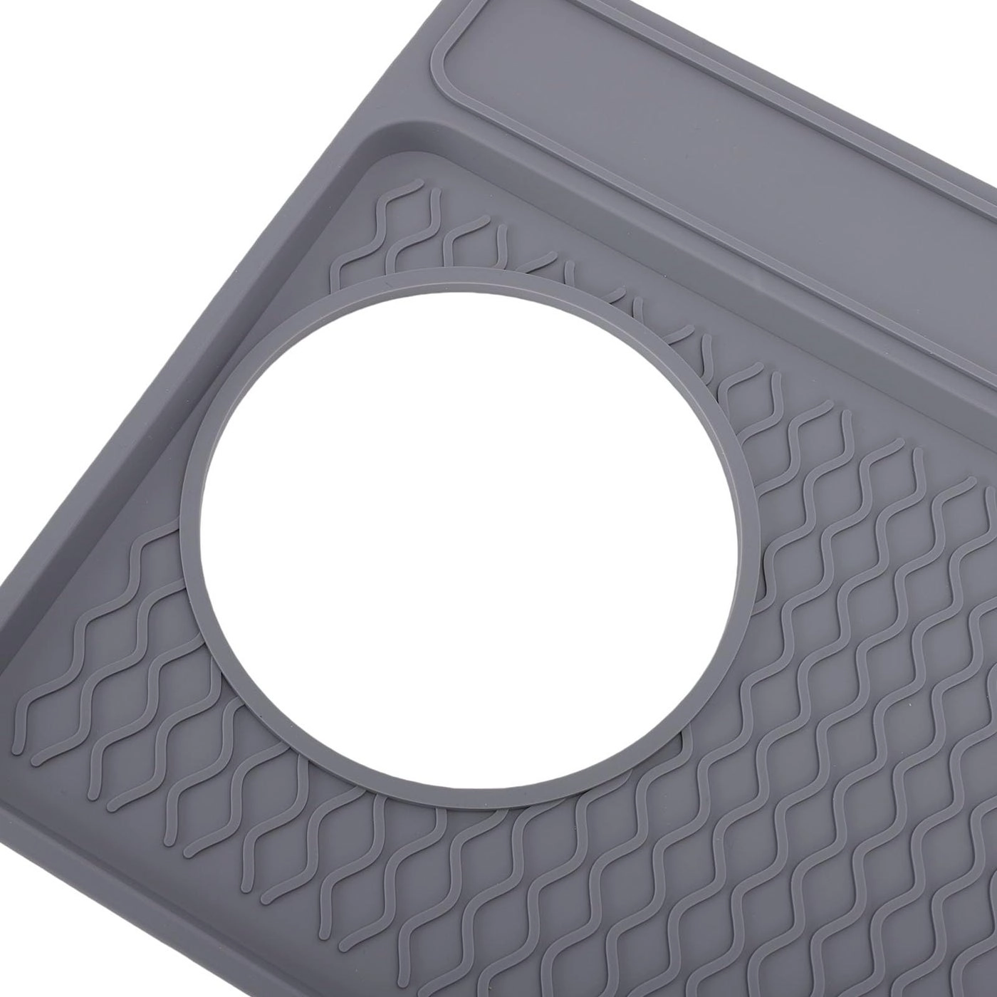 Coffee Tamper Mat - Black Silicone Fit for BREVILLE 870 880