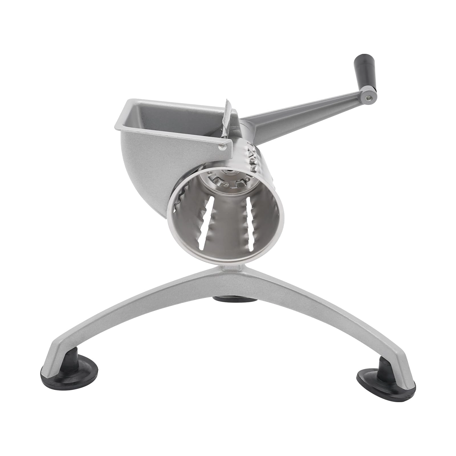 LOYALHEARTDY Vegetable Chopper - 5 Drum Blades Stainless-Steel Manual