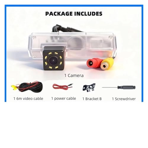 Car Rear View Camera - 8 LED Night Vision 648*480